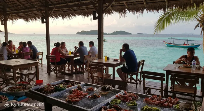 Ресторан морепродуктов Апонг Амбон