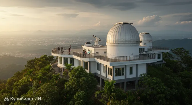 Обсерватория города на холме Синди
