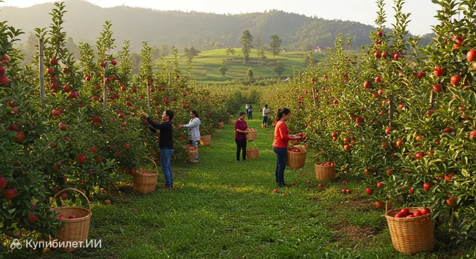 Яблочный сад Агро Ракят