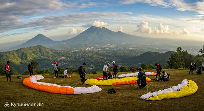Парапланеризм в Бату