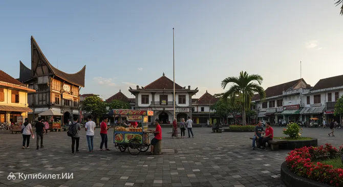 Городская площадь Чианджур