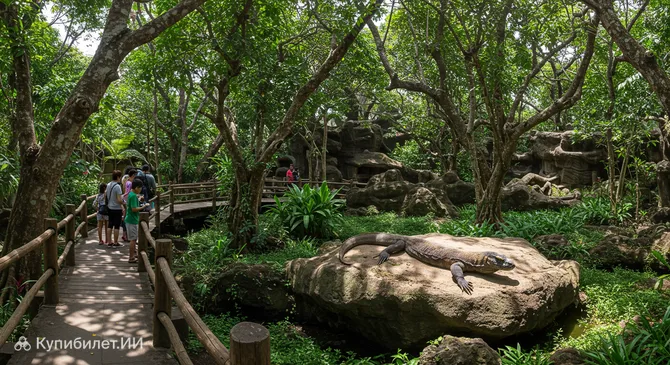 Парк рептилий Бали