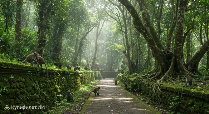 Священный лес обезьян