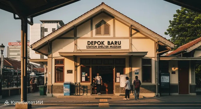 Музей при станции Депок Бару