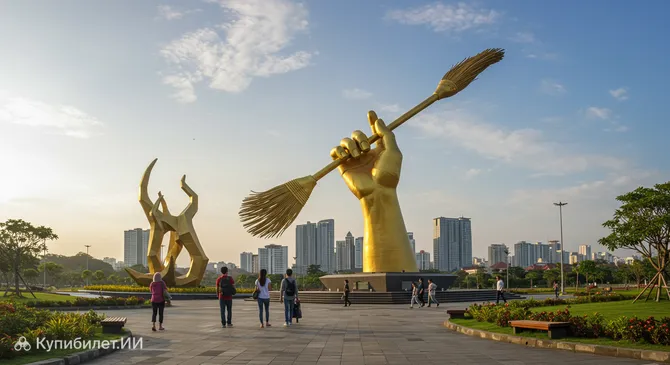 Памятник Адипура в Тангеранге