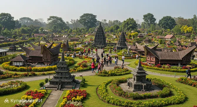 Парк миниатюр Прекрасная Индонезия