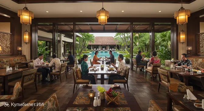 Ресторан при отеле и конгресс-центре Маланга