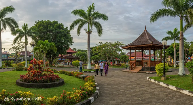 Городской парк Маумере