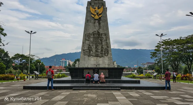 Памятник землетрясению в Падане