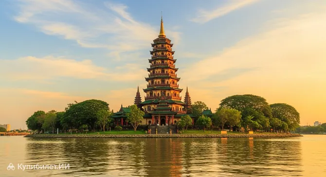 Пагода на острове Кемаро