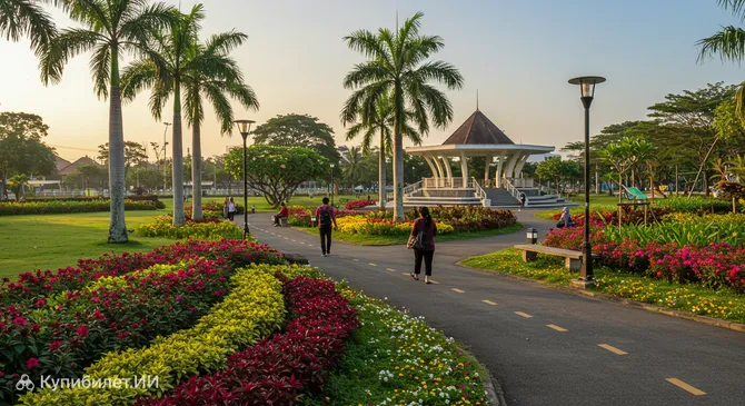 Городской парк Путри Кача Маянг