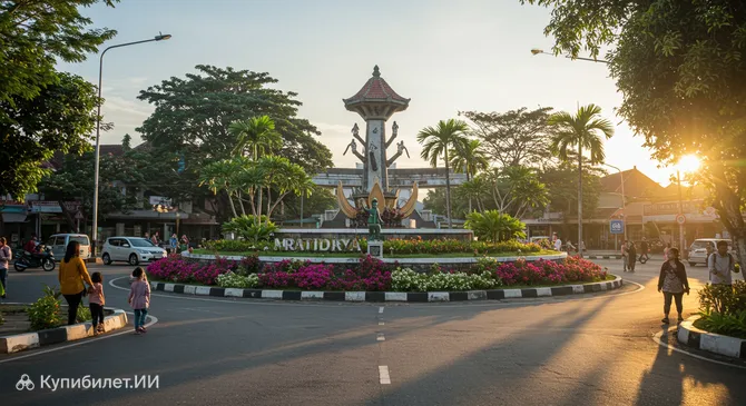 Кольцевая развязка Гладак Серанг