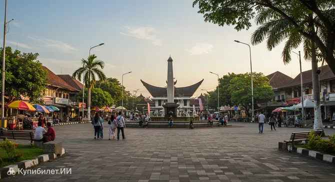 Городская площадь Пурвокерто