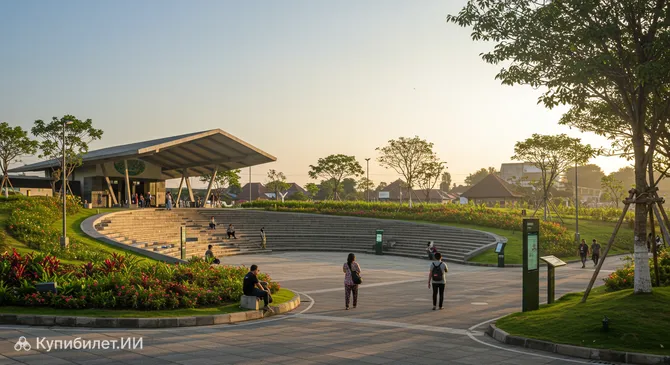 Парк Таман Чердас района Джебрес