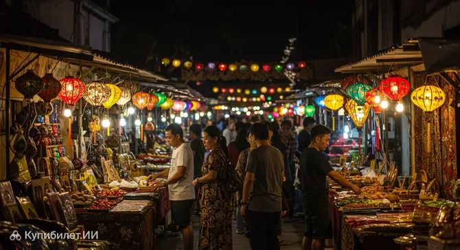 Ночнoй рынок Нгарсопуро