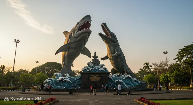 Статуя Суро и Бойо