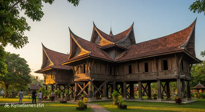 Традиционный дом Белитунга