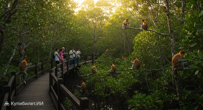 Заповедник мангров и носачей