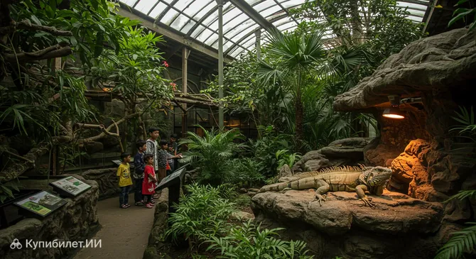 Парк рептилий, зоопарк Гембира Лока