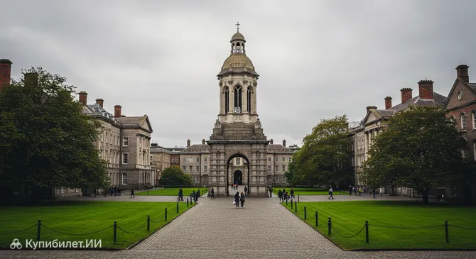 Тринити-колледж в Дублине