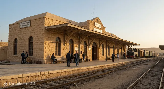 Турецкий железнодорожный вокзал Беэр-Шевы