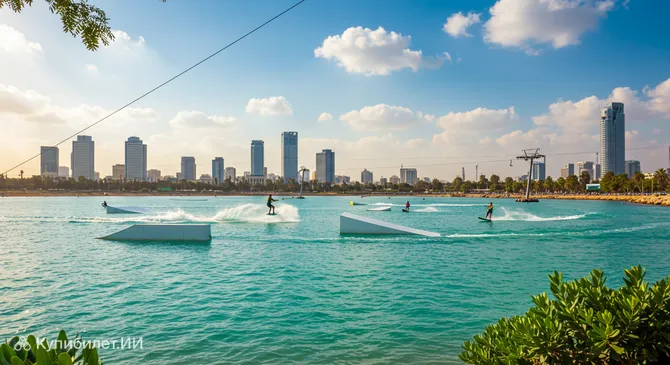 Центр вейкбординга и воднолыжного спорта Lake TLV