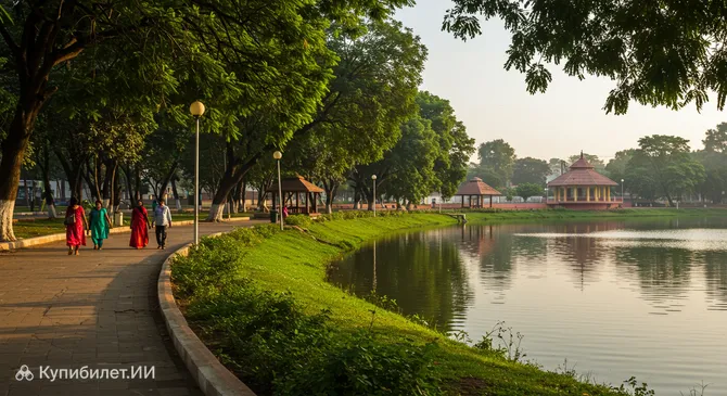 Парк озера Димсагар