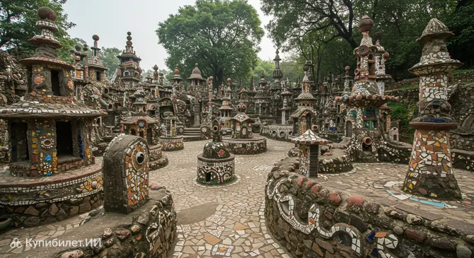 Каменный сад Нека Чанда