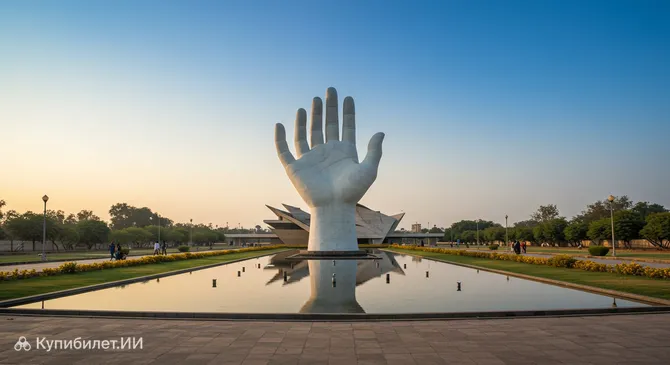 Памятник Открытая ладонь