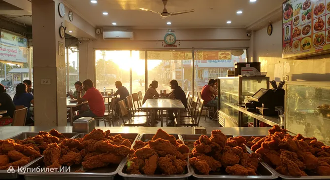 Ресторан жареной курицы