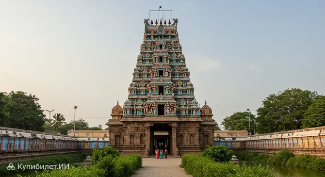 Храм Улагамман Каси Висванатар в Тенкаси