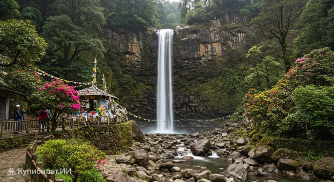 Водопад Бактханг