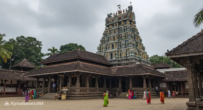 Храм Шри Рамы в Трипраяре