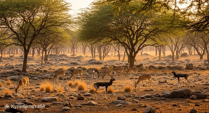 Парк оленей