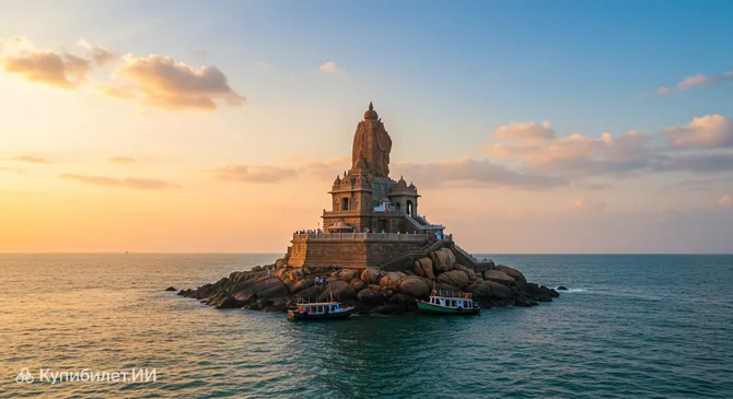 Мемориал Свами Вивекананды на скале