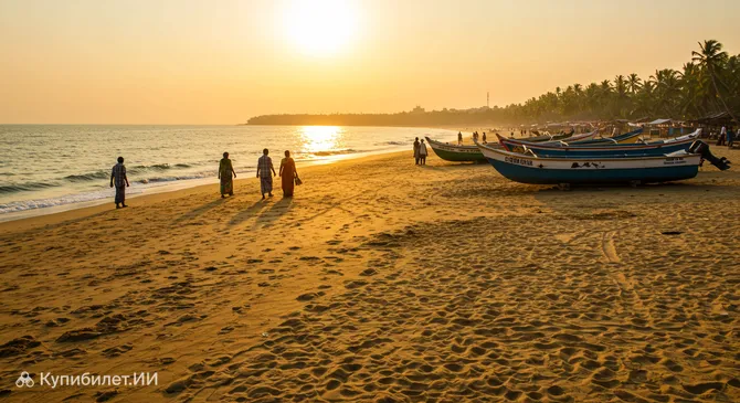 Пляж Коллам