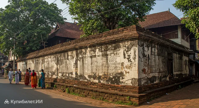 Историческая стена на улице СМ