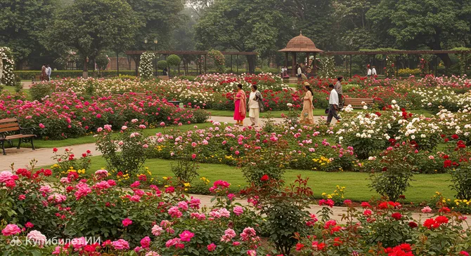 Сад роз Неру