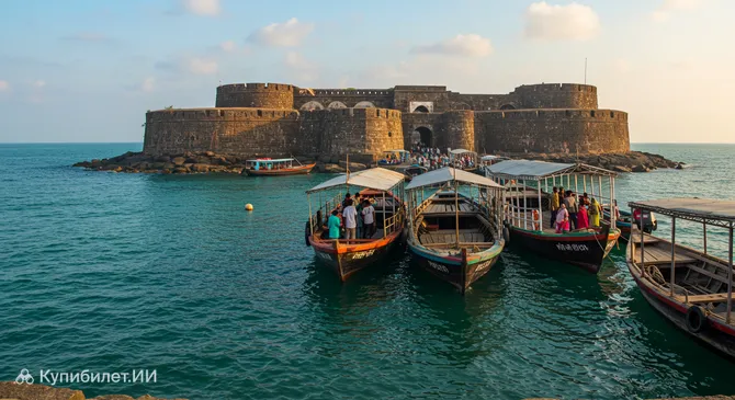 Паром к крепости Синдхудург