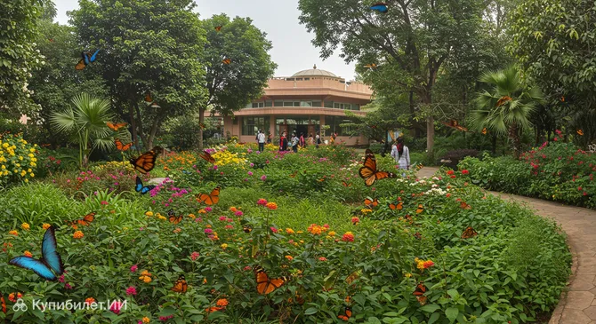 Сад бабочек