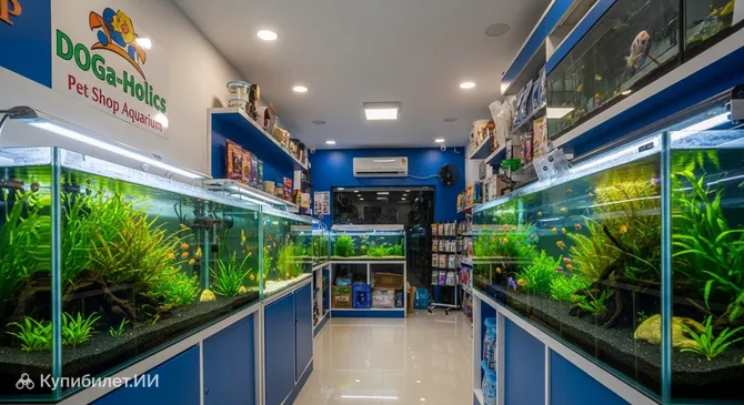DOGa-holics аквариум при зоомагазине