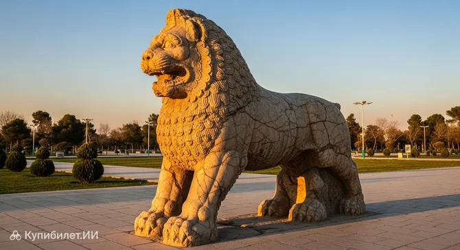 Каменный лев Хамадана