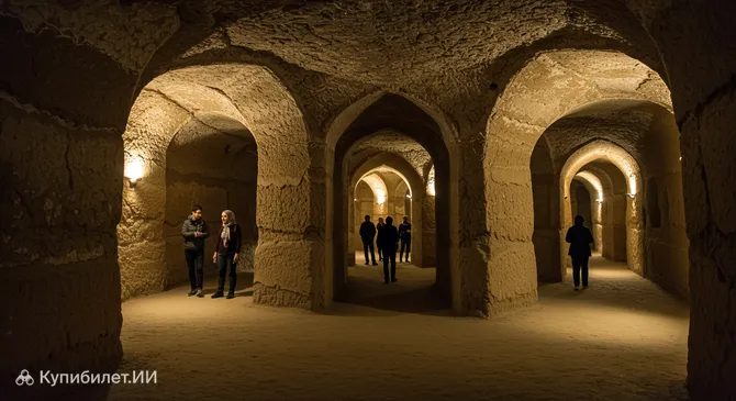 Подземный город Нушабад