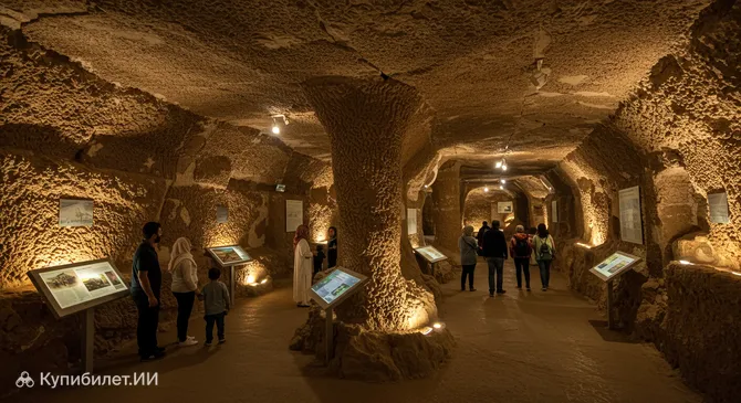 Подземный город Киш
