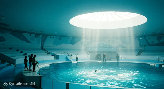 Дельфинарий у Башни Милад