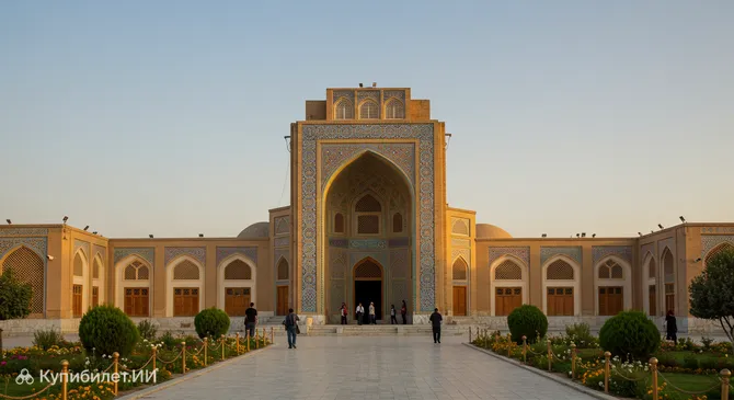 Аташ-Бехрам в Йезде (Зороастрийский огненный храм)