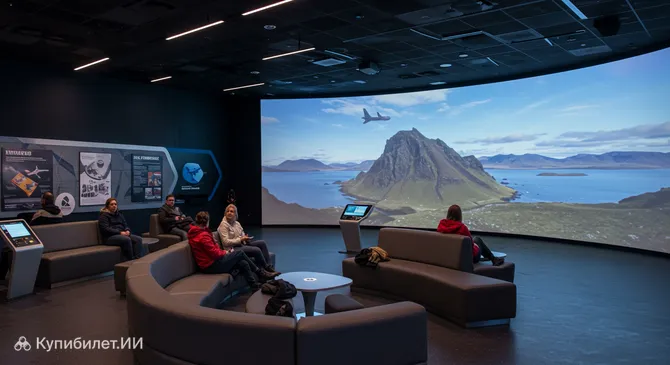 Полёт над Исландией