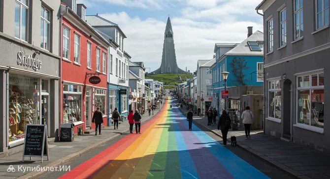 Радужная улица (Скоулавёрдюстигюр)