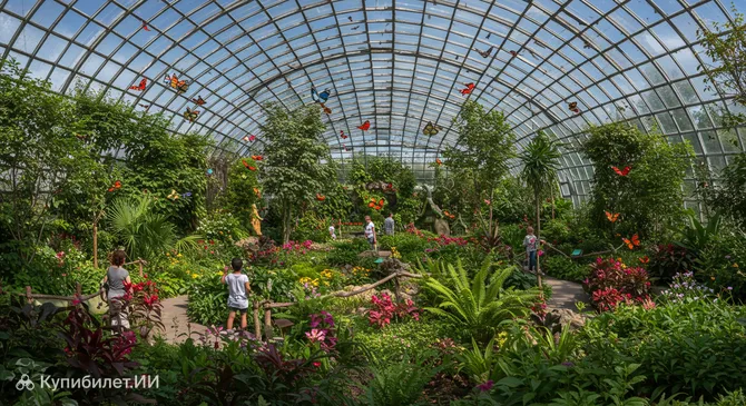 Дом бабочек и Волшебный лес