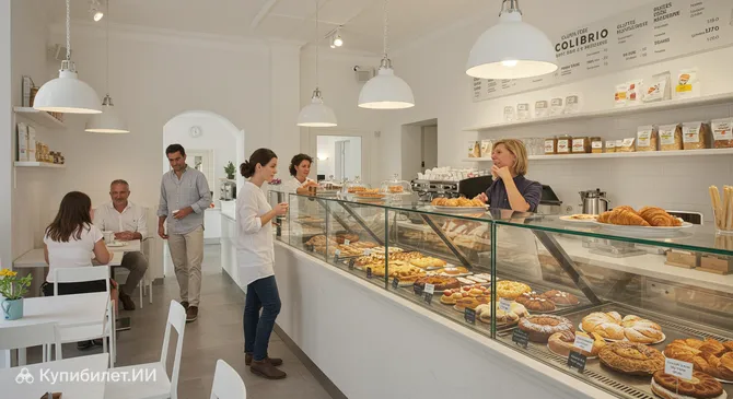 Colibrio — безглютеновый бар и кондитерская